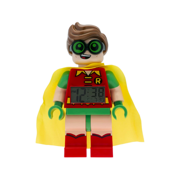LEGO Batman Movie Robin Minifigure Clock